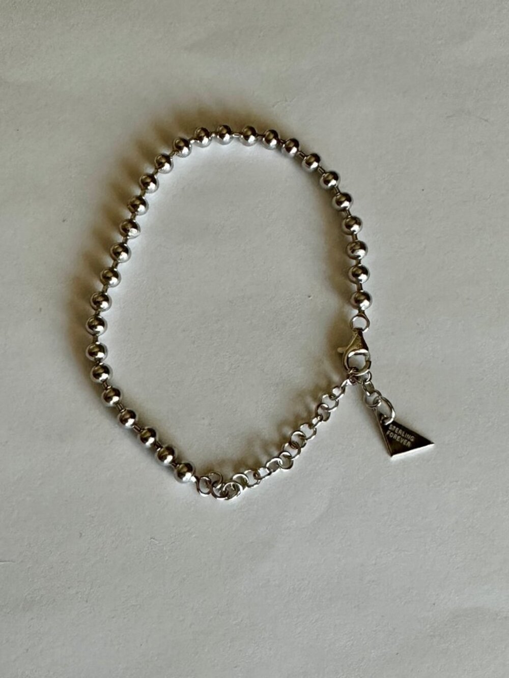 Sterling Silver Beaded Preston Bracelet - Picture 4 of 4